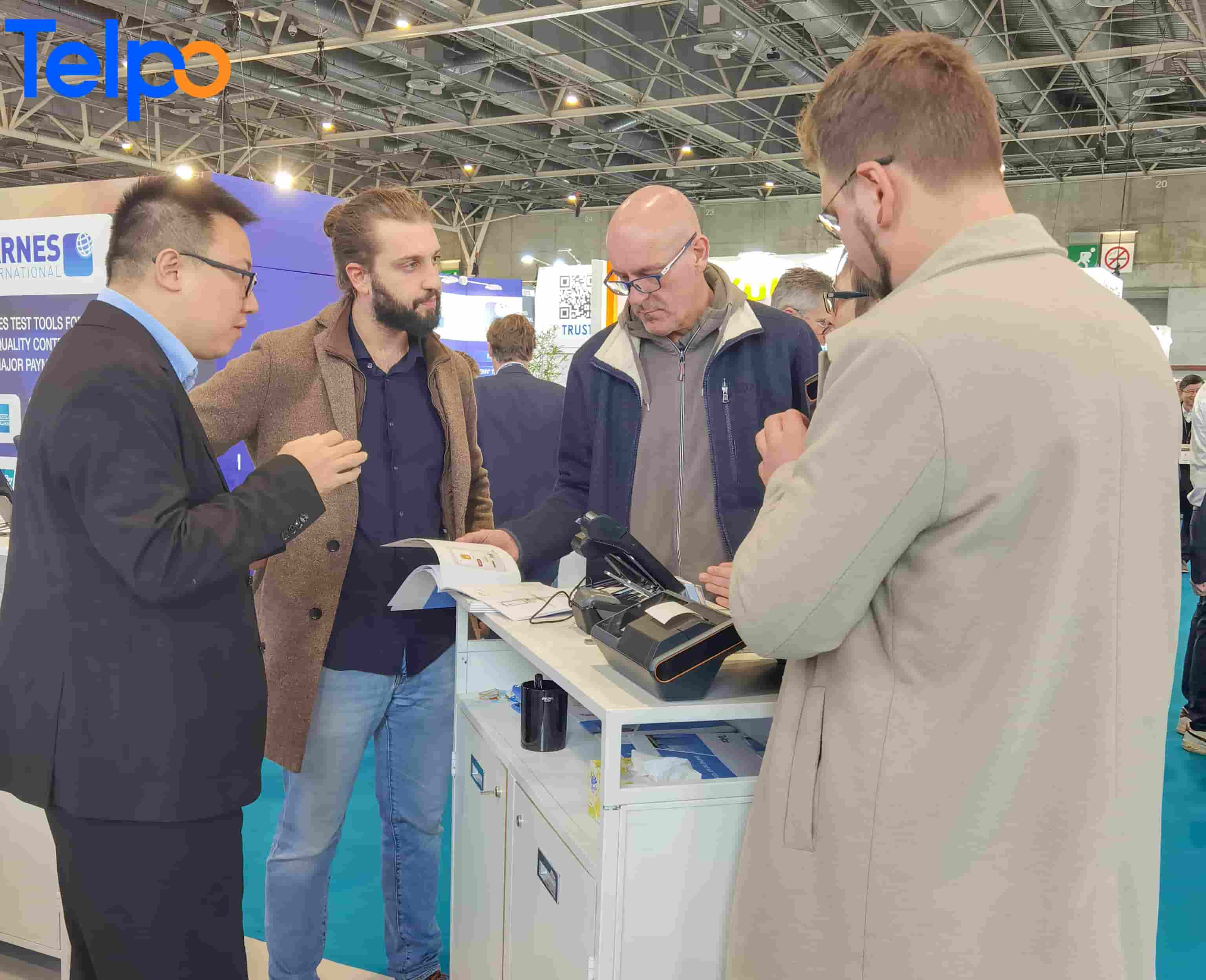 trustech exhibition softpos android pos